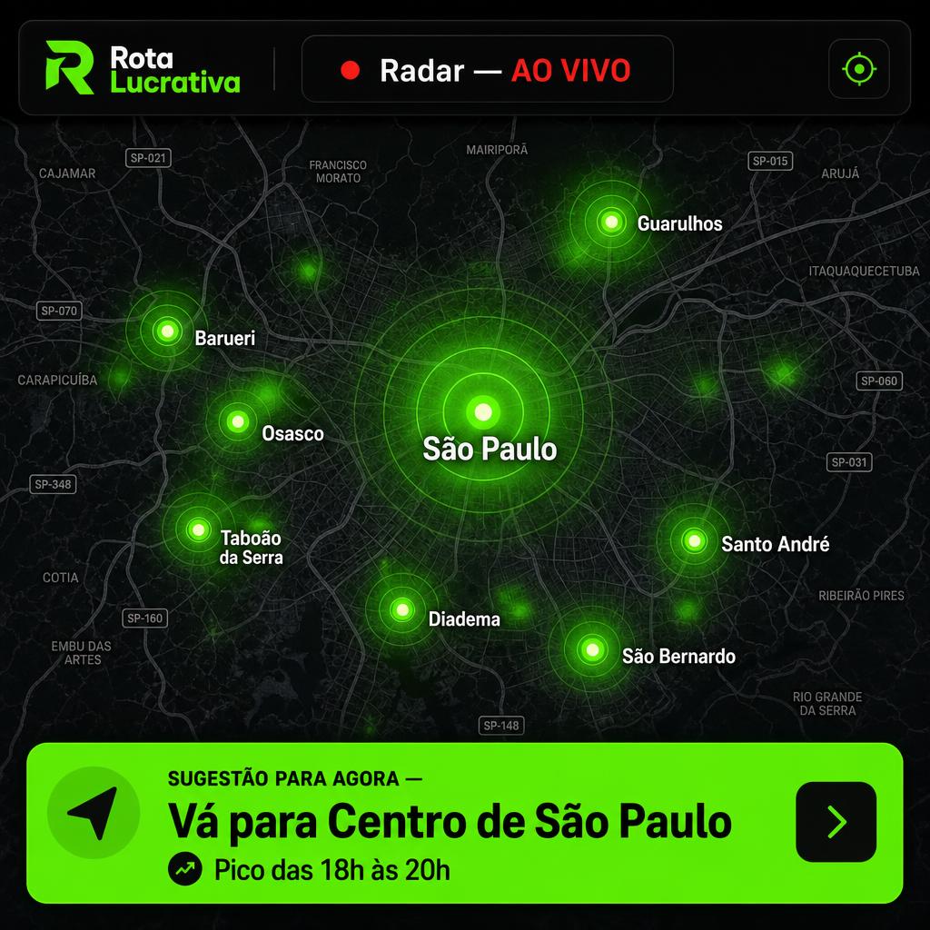 Mapa inteligente do app